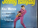 rare 45 tours EP HV 27-58 VOGUE ESPAGNE SPAIN  JOHNNY HALLYDAY  kili watch 1960