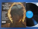 DAVID BOWIE THE WORLD OF Decca 70 UK 1st pr Curly Hair LP EX/EX-