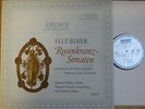 EDUARD MELKUS - HUGUETTE DREYFUS / BIBER rosenkranz-sonaten / ARCHIV