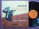 LXT 3953, G/O, UK ED1. BACH: Sonata 3 & Partita 3 for solo violin, TELEMANYI, NM