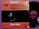 PHILIPS HI-FI-StereO,835 541 AY, ED1, BEETHOVEN: Symphony 4 & 5, BRUNO WALTER