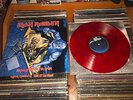 IRON MAIDEN NO PRAYER FOR THE DYING ORGINAL USA RED VINYL LP JUDAS PRIEST DIO