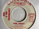 NORTHERN SOUL 45 GIGI & THE CHARMAINES girl crazy / guilty COLUMBIA PROMO VG++