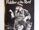 Playbill: Fiddler on the Roof - December 1964 - Starring Zero Mostel