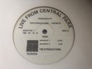 Live from central park 1981 radio promo with RUSH and ian hunter VG+ Geddy Lee