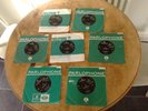THE BEATLES 7 x VINYL SINGLES IN COMPANY SLEEVES ORIG UK PARLOPHONE