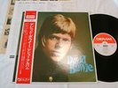 DAVID BOWIE FIRST ALBUM JAPAN ORIGINAL DERAM RECORD DL 44 W/OBI