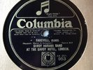 EUROJAZZ: SAVOY HAVANA BAND ‘HENPECKED BLUES/ FAREWELL BLUES’ 12” COLUMBIA RARE