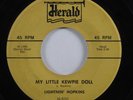 Blues Rocker 45 LIGHTNIN' HOPKINS My Little Kewpie Doll HERALD HEAR