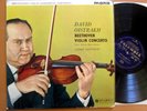 33CX 1672 David Oistrakh Beethoven Violin Concerto Cluytens Columbia B/Gold VG