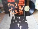Queen vg+ with nice poster LP Sheer Heart Attack