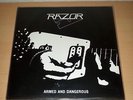 RAZOR - Armed And Dangerous LP 2010 +RAR+ Exodus Testament Thrash Kreator Sodom