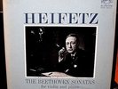 HEIFETZ [THE BEETHOVEN SONATAS] 5 LP BOX SET RCA LM 6707 WITH BOOKLET RARE EX