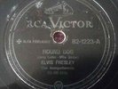 ELVIS PRESLEY - Hound Dog 78 RPM BRAZIL Black RCA on VG+  ===IT's NOT lp mono