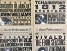 Four Seasons, 1812 Overture, Rhapsody in Blue - Great Performances 4 LP's NM