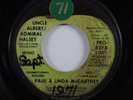 Rock 45 PAUL & LINDA MCCARTNEY Uncle Albert/Admiral Halsey APPLE promo HEAR