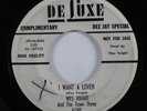 Rockabilly 45 WES VOIGHT I Want A Lover DELUXE promo HEAR