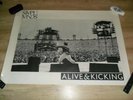 SIMPLE MINDS - ALIVE & KICKING ORIGINAL 80'S PROMO POSTER 64 X 90 cm ROCK