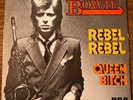 David Bowie * Rare German Press 45 rpm * Rebel Rebel Queen Bitch * Orig Jacket