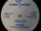 Hi-Rise Funky Nite Orig '81 Hi-Smoke Discoteca Boogie Modern Funk Soul 30.5cm VG