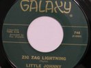 LITTLE JOHNNY TAYLOR Zig Zag Lightning GALAXY 45 mod soul R&B NM 7” HEAR