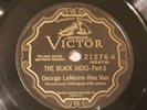 NEGRO DIALECT GEORGE LEMAIRE-REX VAN The Black Jacks Part 3 / 4 VICTOR 21276 E+
