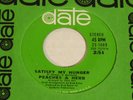 Peaches & Herb-Satisfy My Hunger-ORIGINAL 1970 Funk 45-NEAR MINT/UNPLAYED