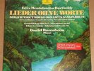 Daniel Barenboim MENDELSSOHN Lieder Ohne Worte - DG 2709 052 SEALED