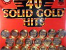 Various-60s & 70s 40 Solid Gold Hits 2-LP vinyl record (Double Album) UK