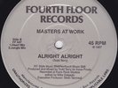 Masters At Work Alright Alright Vinyl Single 12inch Fourth Floor