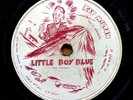 BLUES 78 cartoon label ROY MILTON RECORD CO. 201 Little Boy Blue/Them There Eyes