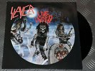 Slayer Live Undead Dutch '87 Release Vinyl Record w Cover 8-tracks EP Excellent