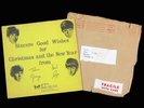 The Beatles - 1963 Original UK Fan Club Xmas Flexi-Disc + Cover & Envelope M-