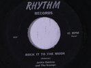 JACKIE GOETROE: Rock It To The Moon / Raised On Rock And Roll 45