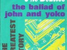 THE BEATLES 45 THE BALLAD OF JOHN AND YOKO+PS ITALY RARE 1976 APPLE