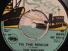 THE WAILERS To The Rescue Run For Cover ESCORT ERT842 1970 Vinyl 7” EX