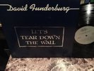 DAVID FUNDERBURG LP Lets Tear Down The Wall UNKNOWN XIAN AOR MODERN SOUL 1982
