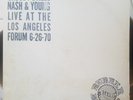 Crosby Stills Nash & Young Live Los Angeles 7000402 RUBBER DUBBER US Vinyl