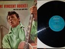 GENE VINCENT rocks and THE BLUE CAPS roll  LP  1958  UK 1st Press  Flipback