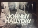 JOHNNY HALLYDAY VINYLE BLANC EDITION COLLECTOR MON PAYS C'EST L'AMOUR VINYL NEUF