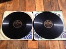 George Enesco 78rpm Chausson Poeme Violin Columbia DFX 125 126 Enescu Violon 78
