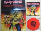 IRON MAIDEN number of the beast..vinyl red + poster..EMI-EM666 years 2005