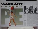 WARRANT / CHERRY PIE, RARE KOREA ORIG. LP w/INSERT & INNER BAG GLAM HARD NM