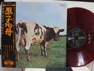PINK FLOYD / ATOM HEART MOTHER, RARE RED WAX JAPAN ORIG. 1970 LP w/OBI EX+