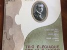 ASD 3061 Rachmaninov Piano Trio No2 Yevgeny Svetlanov Leonid Kogan Fedor Luzanov