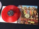THE BEATLES SGT. PEPPER'S LONELY HEART CLUB BAND 1982 JAPAN RED Vinyl LP EAS-701