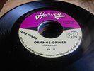 Eddie Burns DETROIT MOTOWN R&B BLUES 45 Orange Driver / Hard Hearted Woman