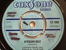 LESTER STERLING-Afrikaan Beat/PARAGONS-My Satisfaction-UK Coxsone 7