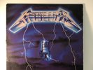 METALLICA RIDE THE LIGHTNING used LP  ELEKTRA/MEGAFORCE 60396-1 B decent