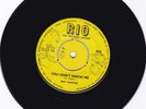 RIO/ YOU DON'T KNOW ME - ROY PANTON // DR. NO - BABA ROOKS (64 SKA 7